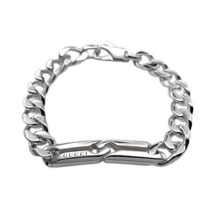 GUCCI Silver Charm Bracelet